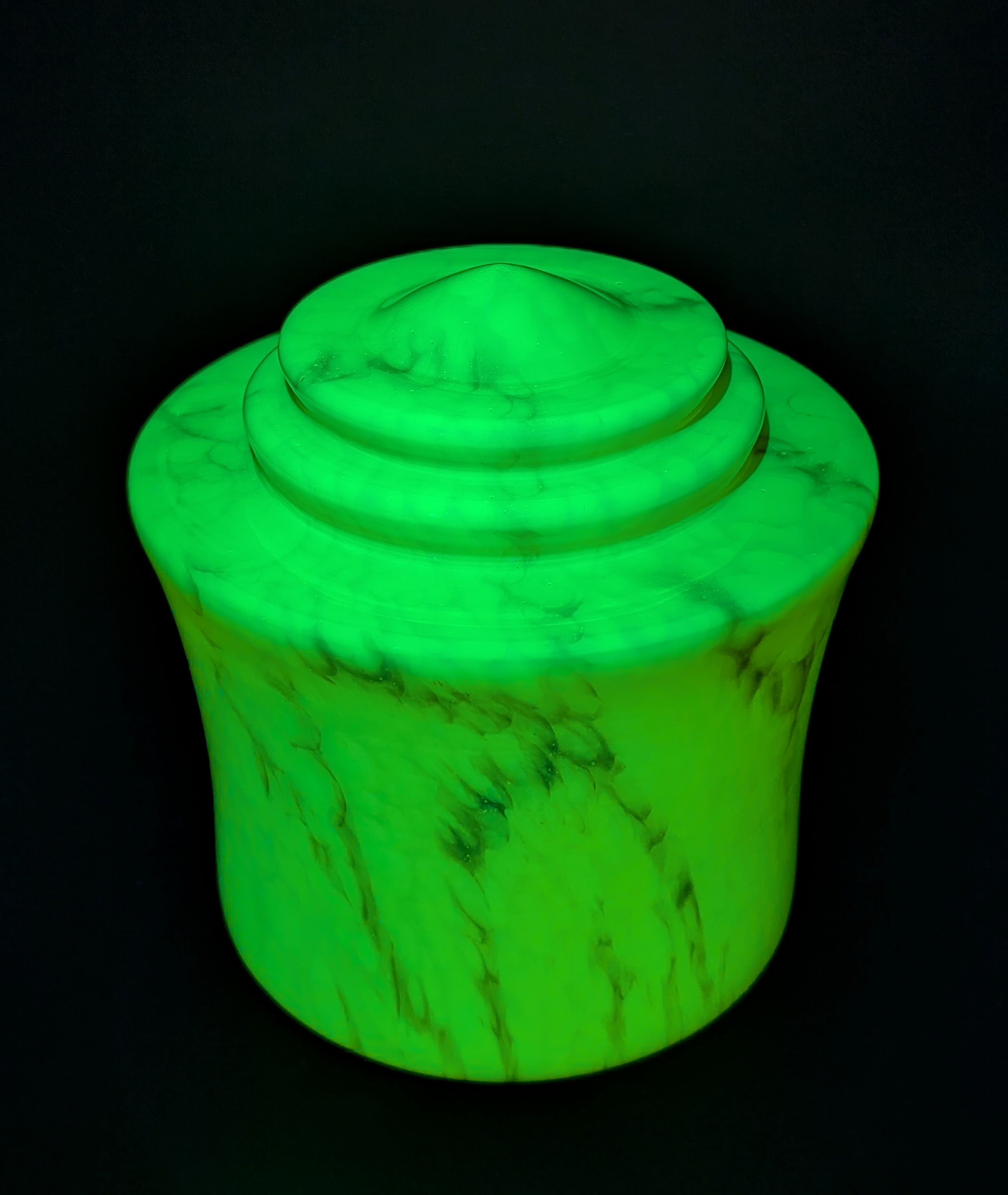 Verre de Clichy modèle "Skyscraper" (Scailmont/Thabur 1925-1935)