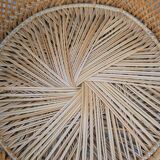 Vintage rattan armchair