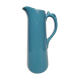 Vase céramique émaillé bleu
