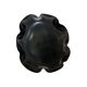 Contemporary Jordi Ribaudí Black Natural Leather Wall Sculpture, 2025