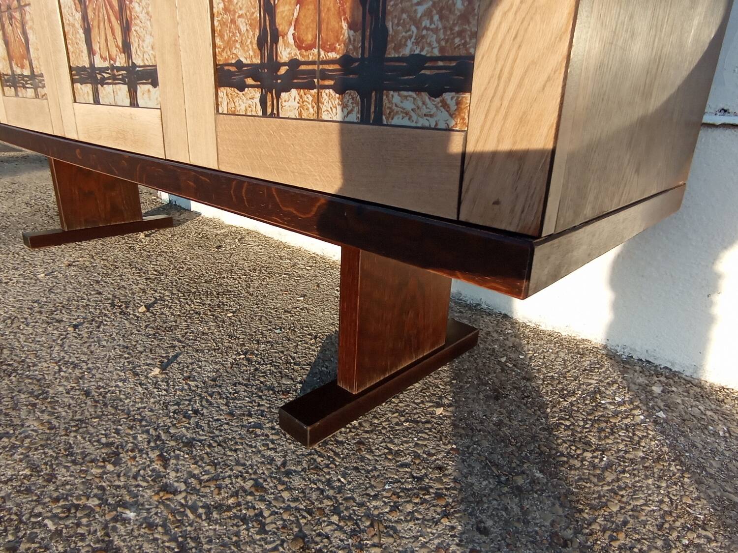 Scandinavian brutality sideboard gangso mobler
