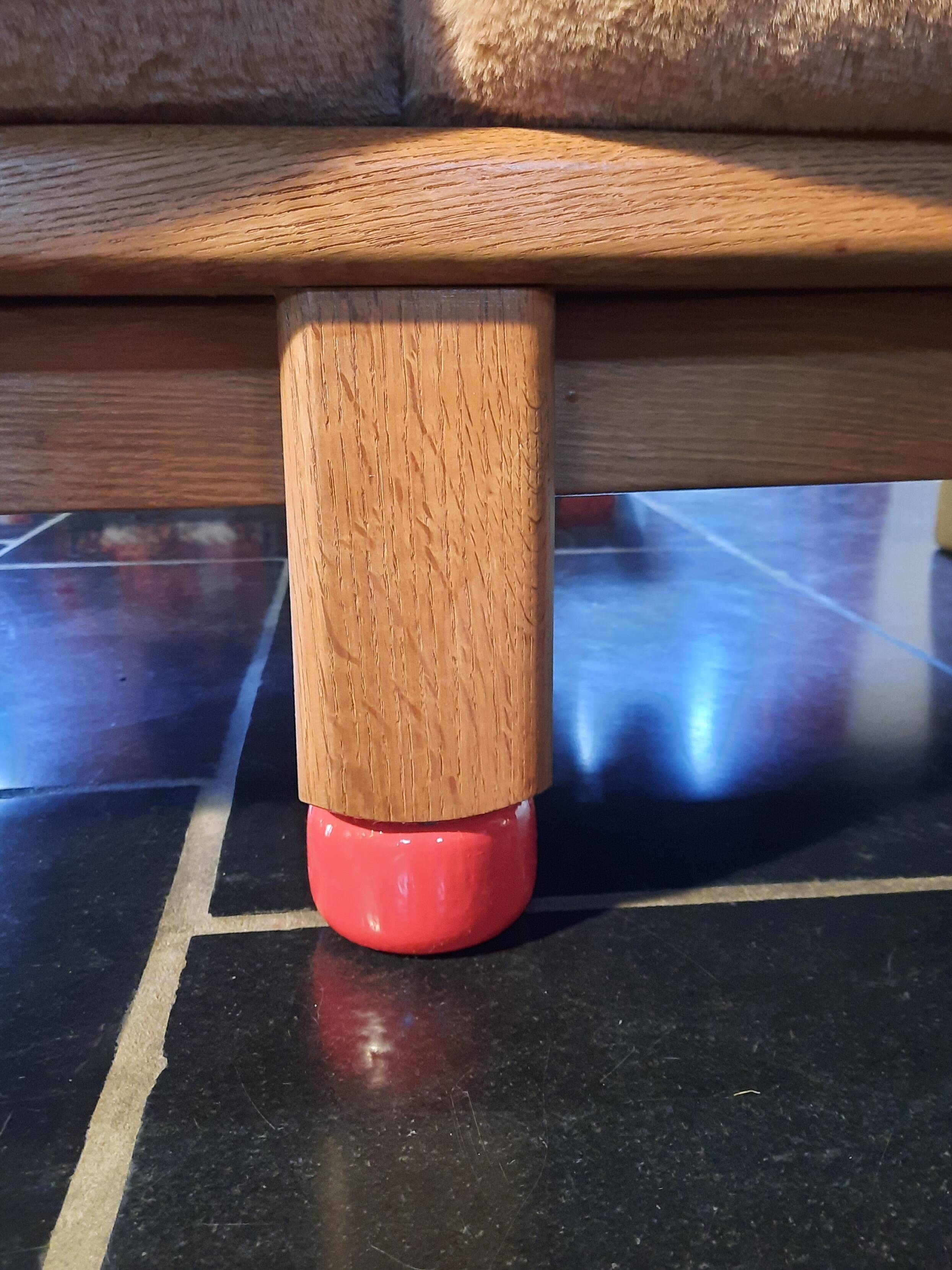 Vintage three-seater sofa