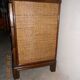 Chest  of drawers bamboo caning and rattan
