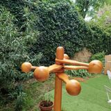 Porte manteaux scandinave en pin 1970