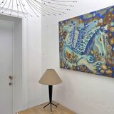 JCL Duprez tapestry "the azure horses"