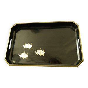 Plateau rectangulaire - poissons