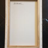 Minimalist painting on canvas