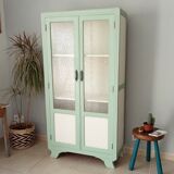 Art Deco glass cabinet 50s