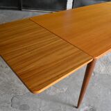 Scandinavian vintage teak extendable table