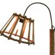 vintage Rotan vloerlamp