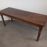 Large walnut bistro table