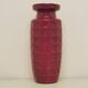 vintage red Prisma West Germany vase Scheurich