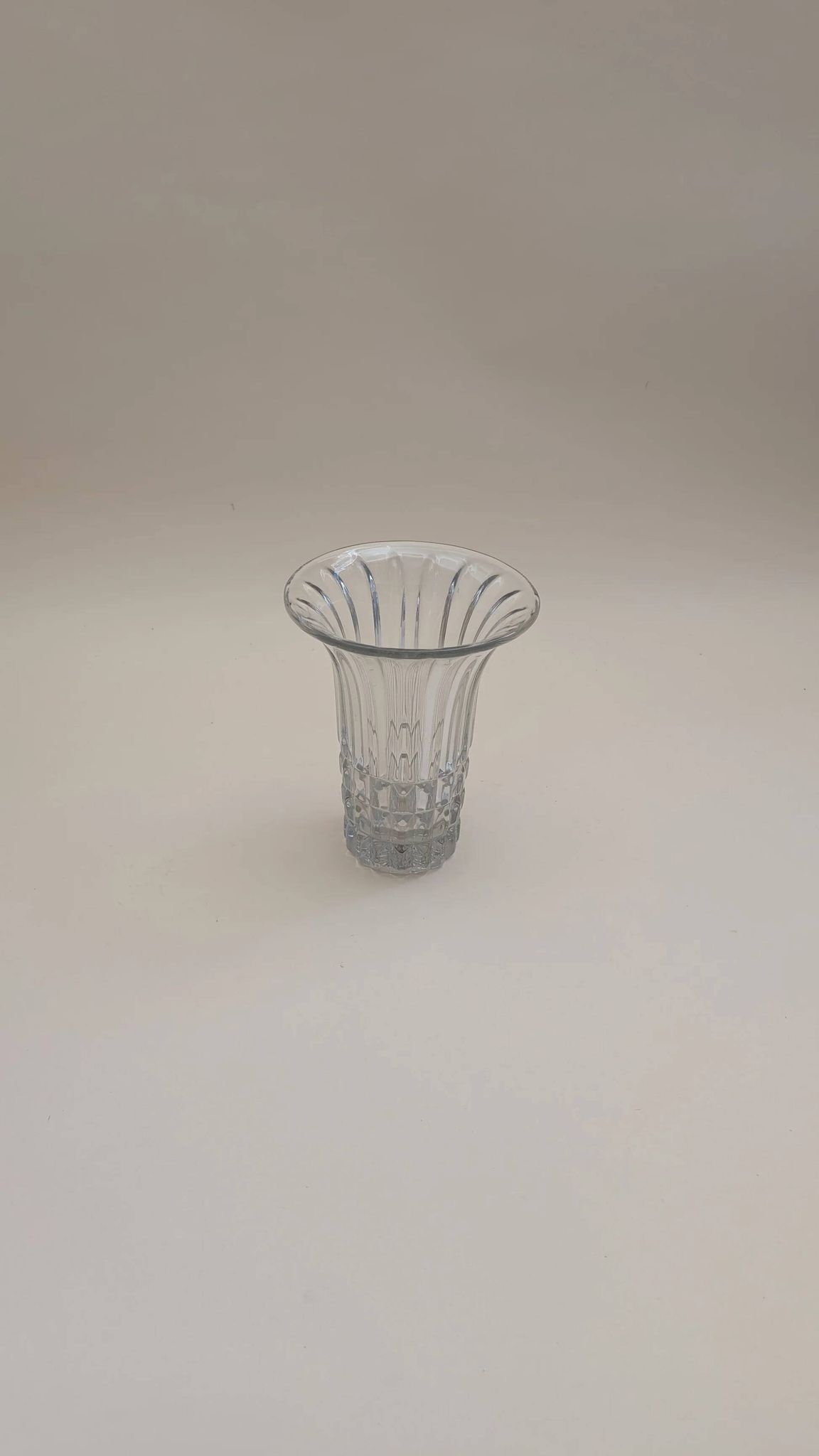 Vase en verre