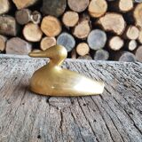 Duck brass sleek design 1970