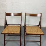 Lot folding chairs in canning
