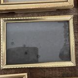 Lot of 8 gilded frames