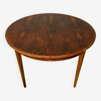 Table extensible vintage en palissandre