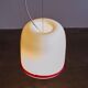Glass pendant by Ettore Sottsass for Vistosi, Italy, 1970s
