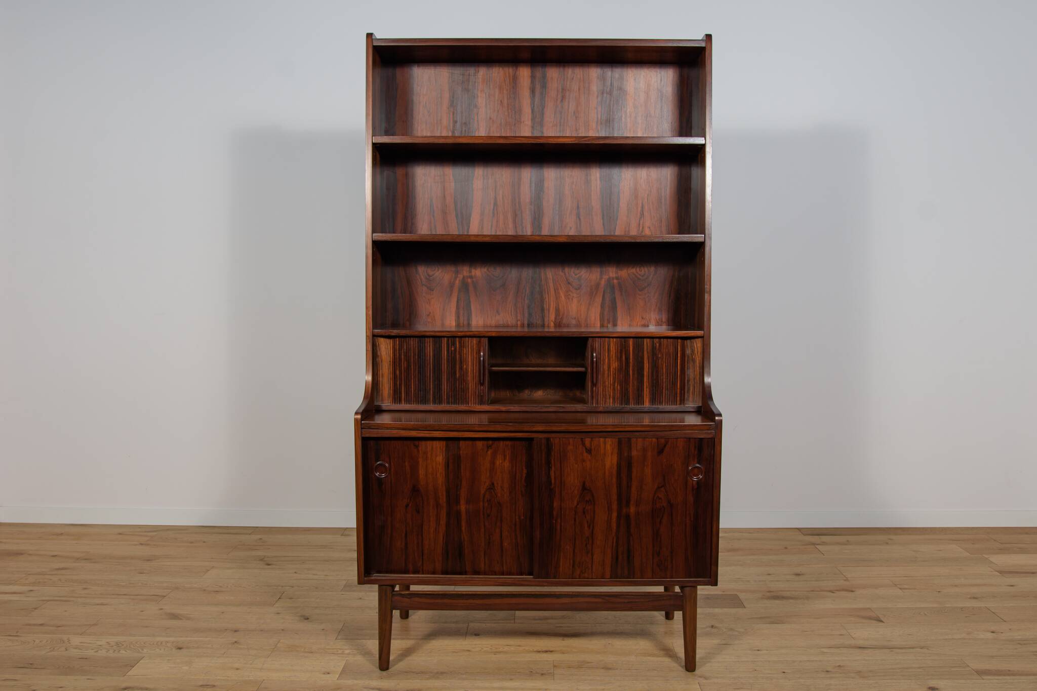 Mid-Century Rosewood Shelf by Johannes Sorth for Bornholm, Denmark, 1960s