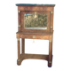 A small piece of Bonheur du jour with detached columns in Empire-era mahogany.