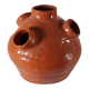 Vintage mid-century organic terracotta ceramic vase.