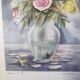 Summer bouquet / 53x38 cm Jean Yves Chavais / framed / under glass