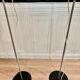 A pair of modular design floor lamps from the 1960s.