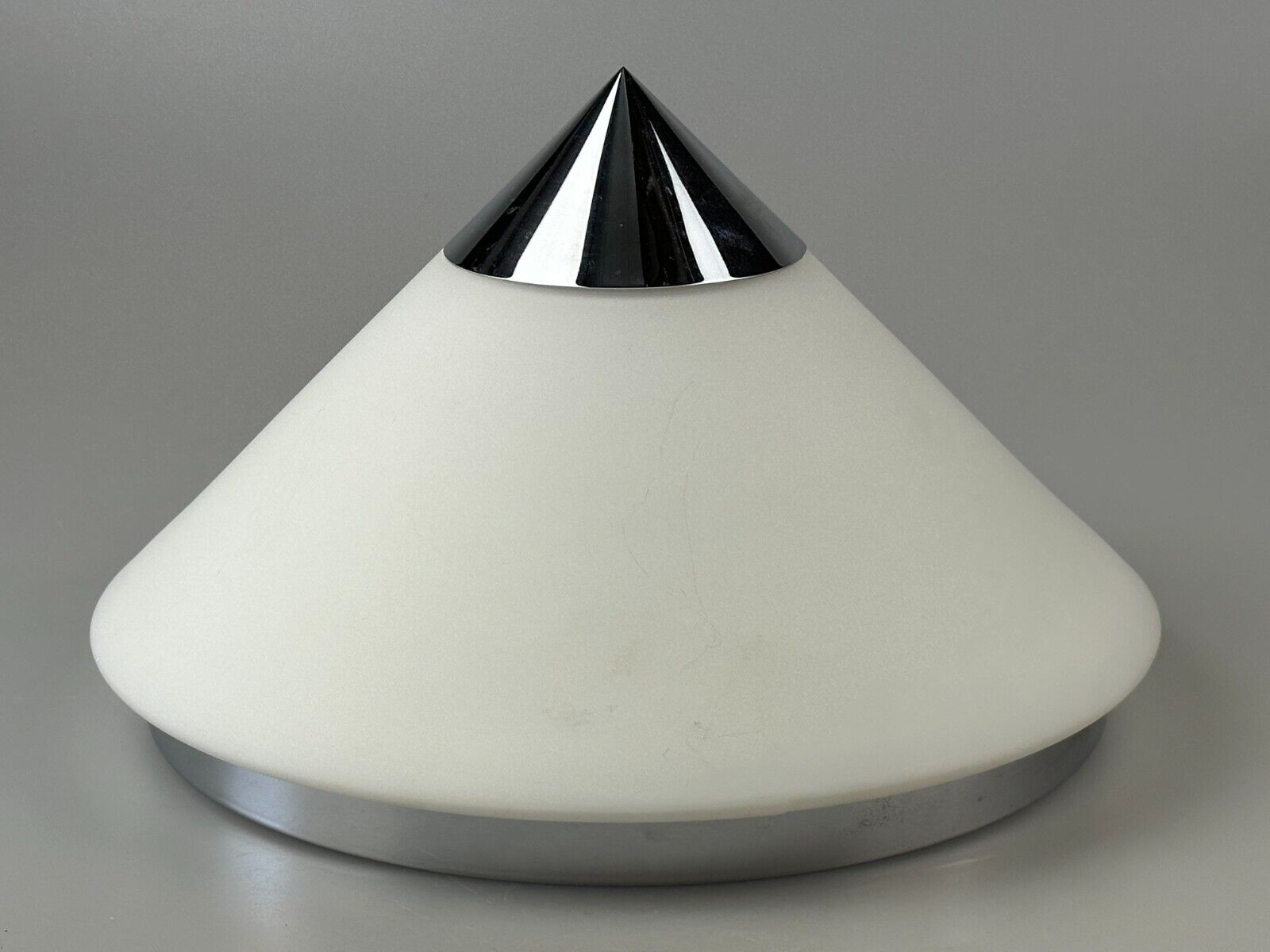60s 70s ceiling lamp or wall lamp by Limburg Leuchten Germany glass chrome