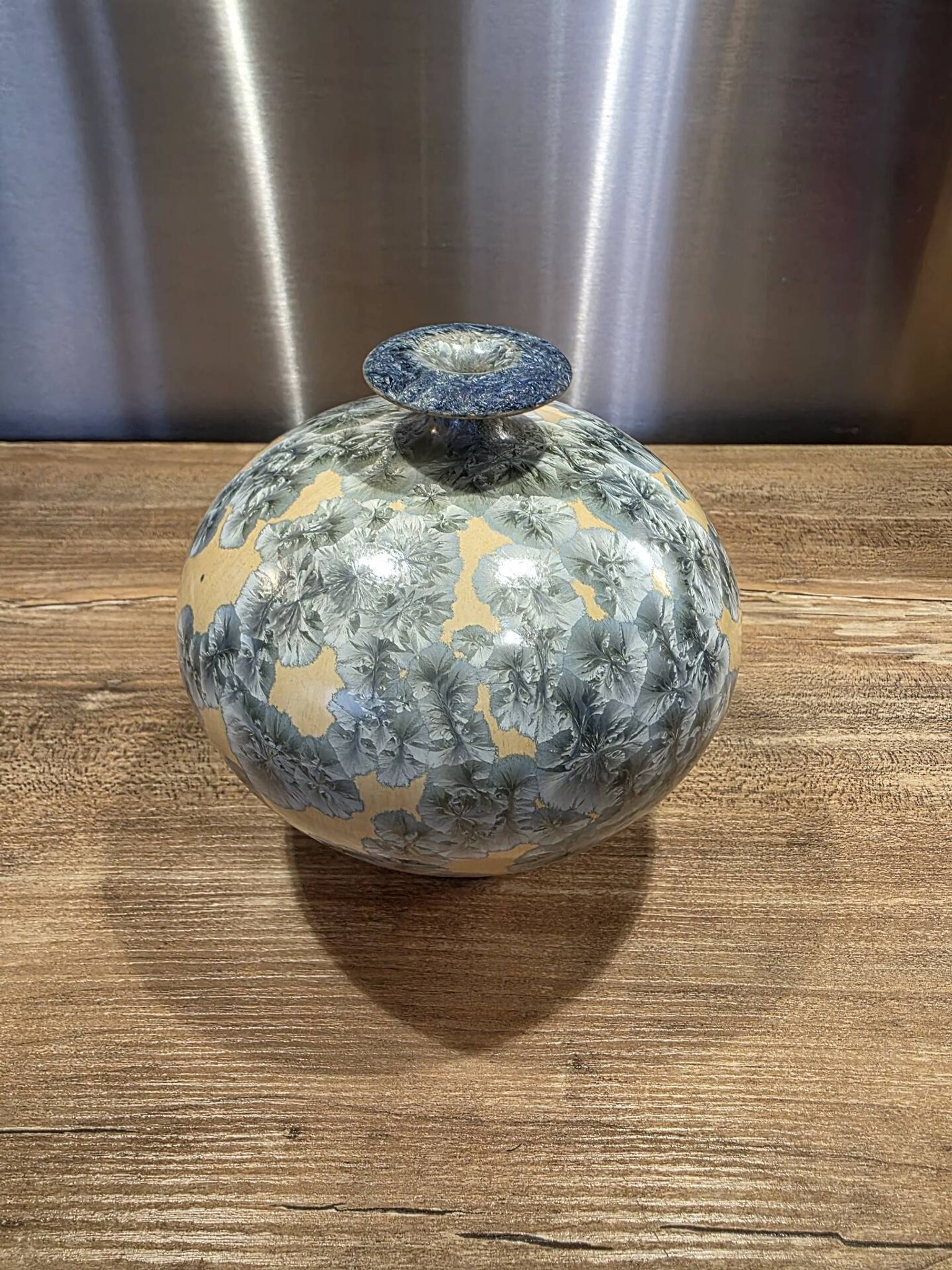 Marius Bessone round vase soliflore (Vallauris) RARE