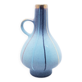 Vase à fond cloche rayé