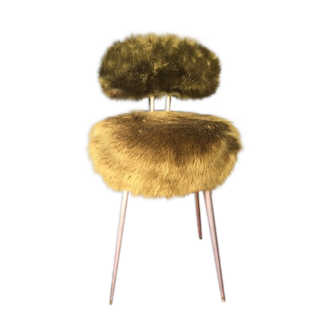Chaise moumoute pelfran