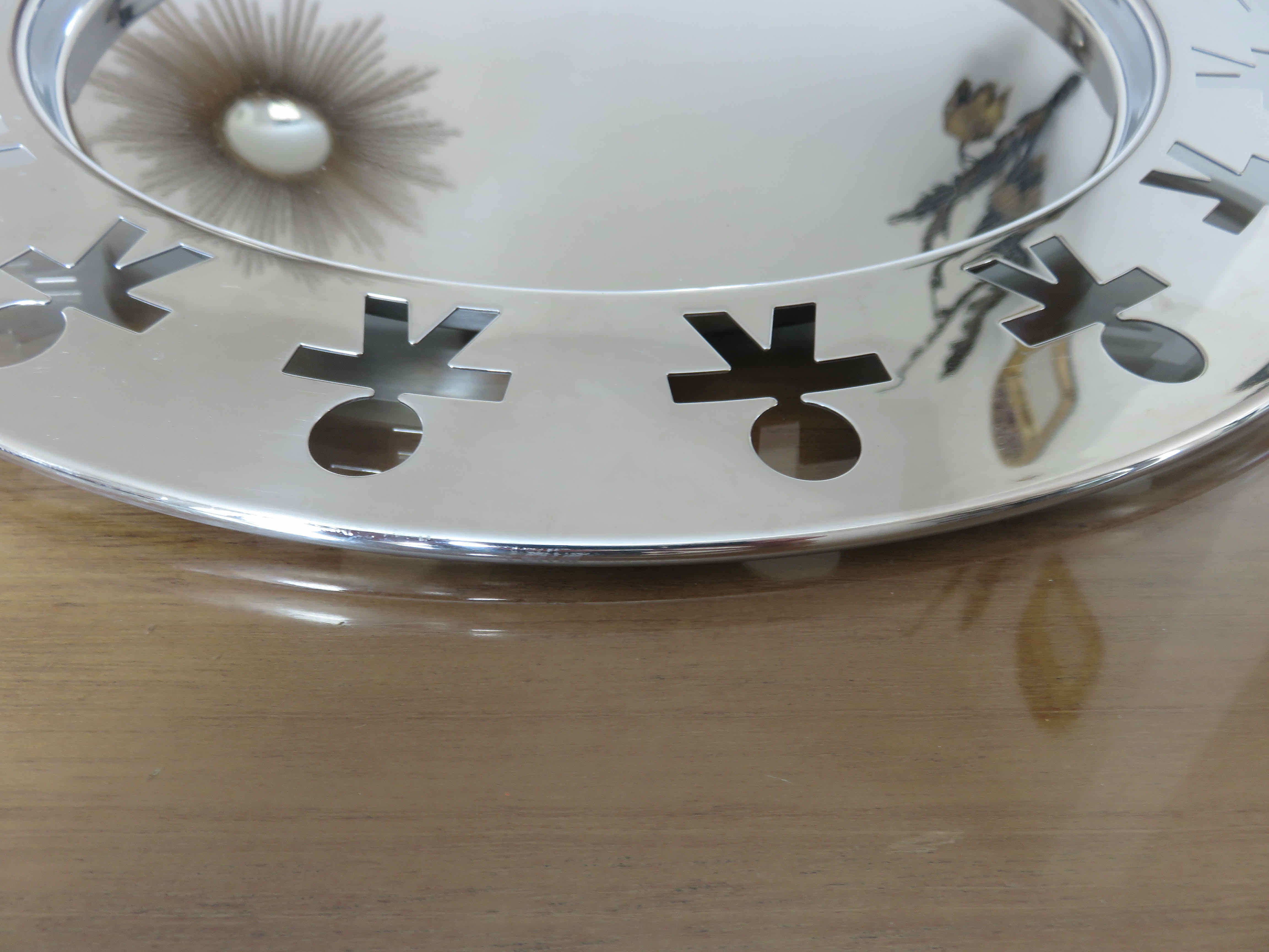 Round tray Girotondo Alessi Italy 1980