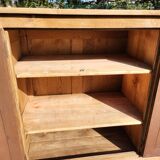 Old oak sideboard natural raw wood trade furniture