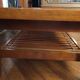 Table basse de style asiatique en bois exotique