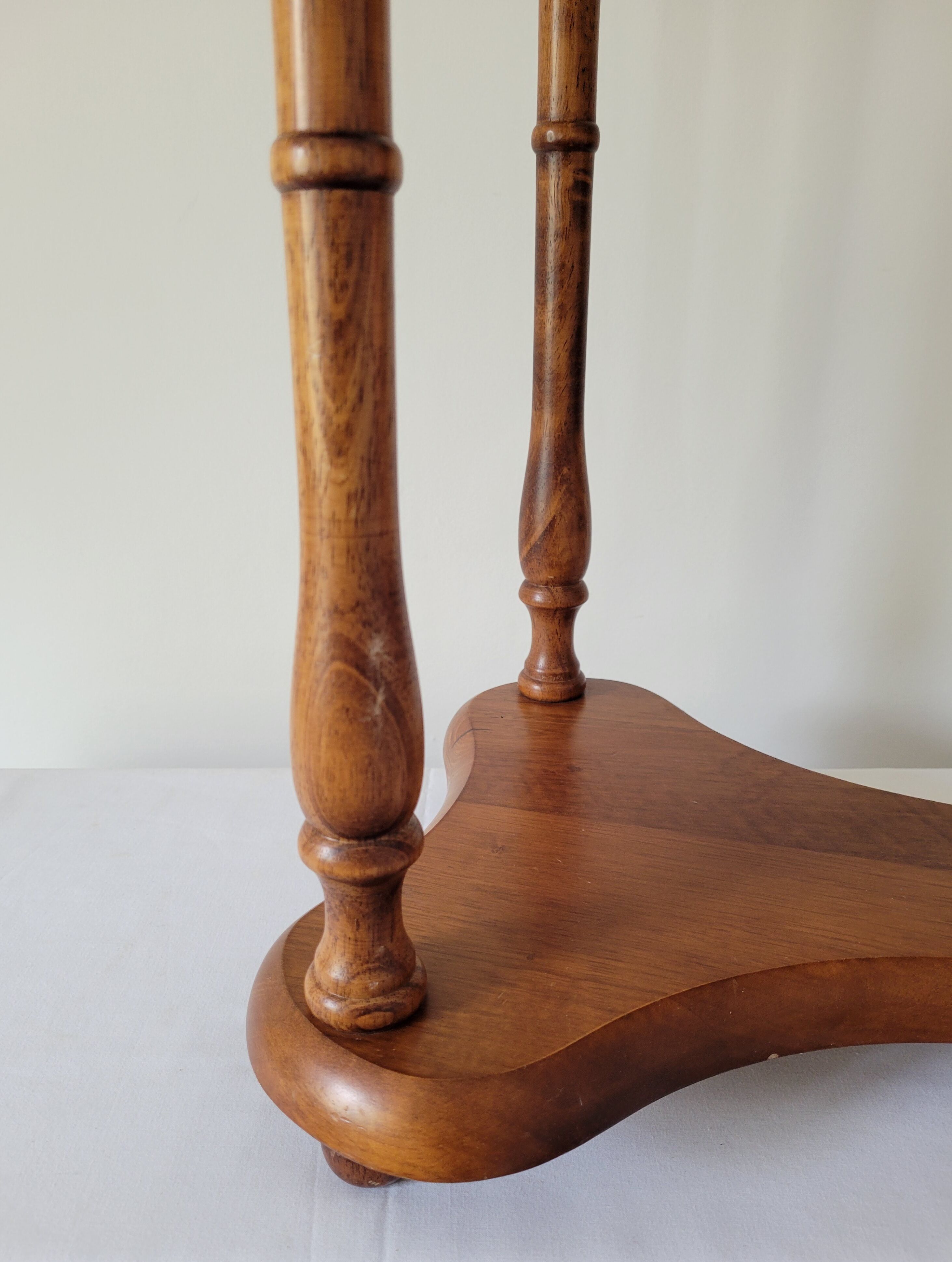 Bamboo faux plant holder