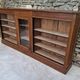 Oak display cabinet 237 cm