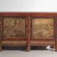 Buffet ancien peint en bois d’orme – Chine, vers 1950