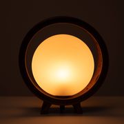 Round Ceramic Table lamp .1960s Germany