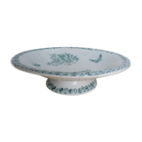 Plat compotier ancien terre de fer ou faïence