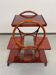 Curved wooden plant stand by Thonet
