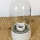 Vintage White Porcelain Ceiling Light, 1970s