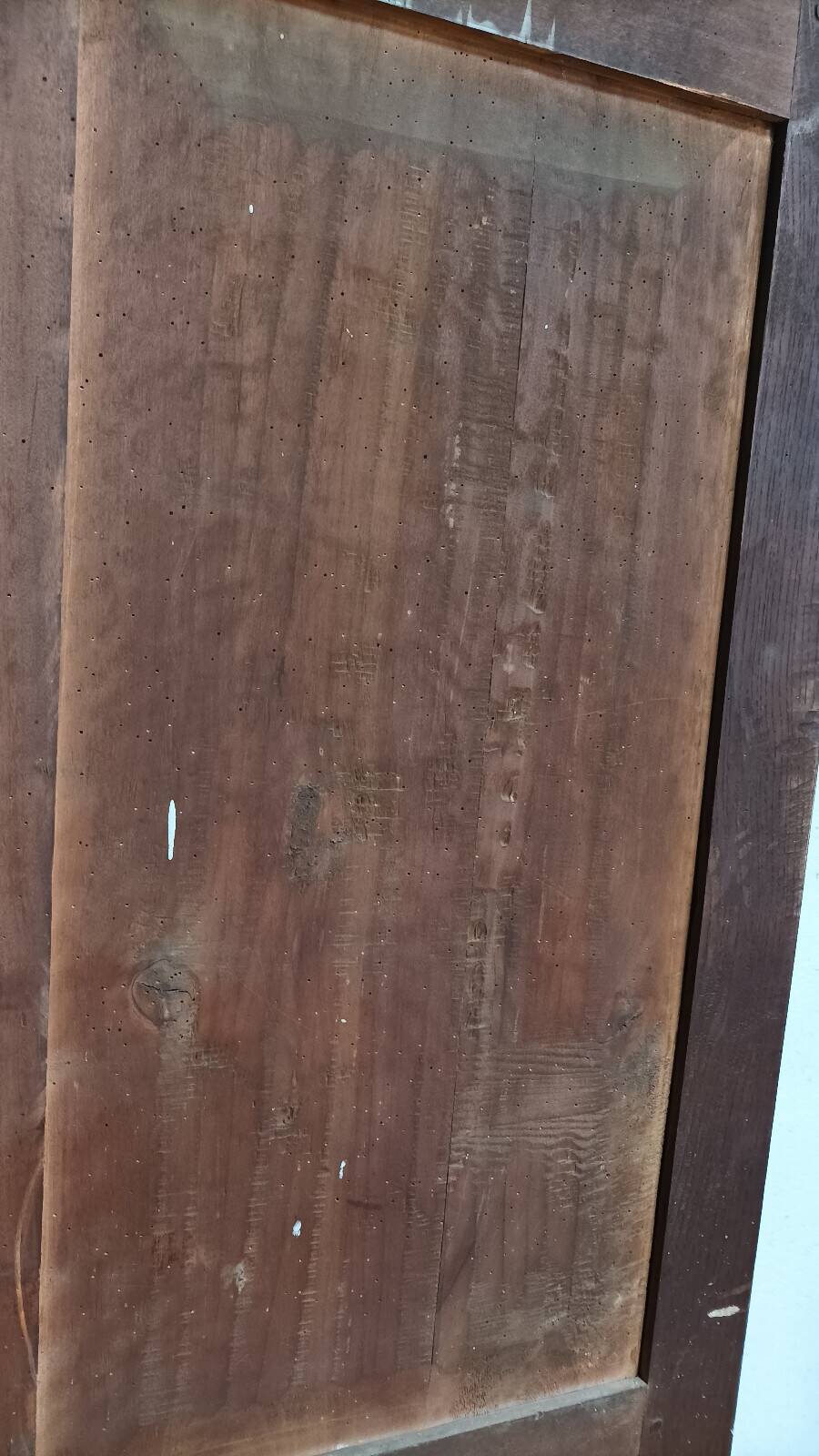 Louis Philippe oak single-door wardrobe