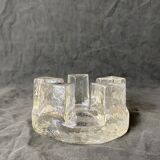 Thick glass reheating