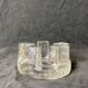 Thick glass reheating