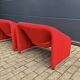 2x Artifort Groovy F598 by Pierre Paulin