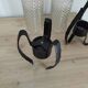 Pair of vintage candle holders from the 50s and 60s design.