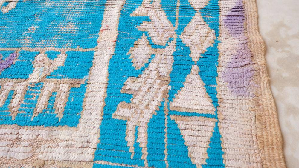 Boujad Vintage Moroccan Rug, 204 x 288 cm