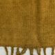 Turkish Dark Mustard Vintage Kilim Rug, 135x268Cm
