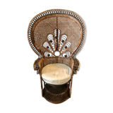 Armchair Emmanuelle peacock