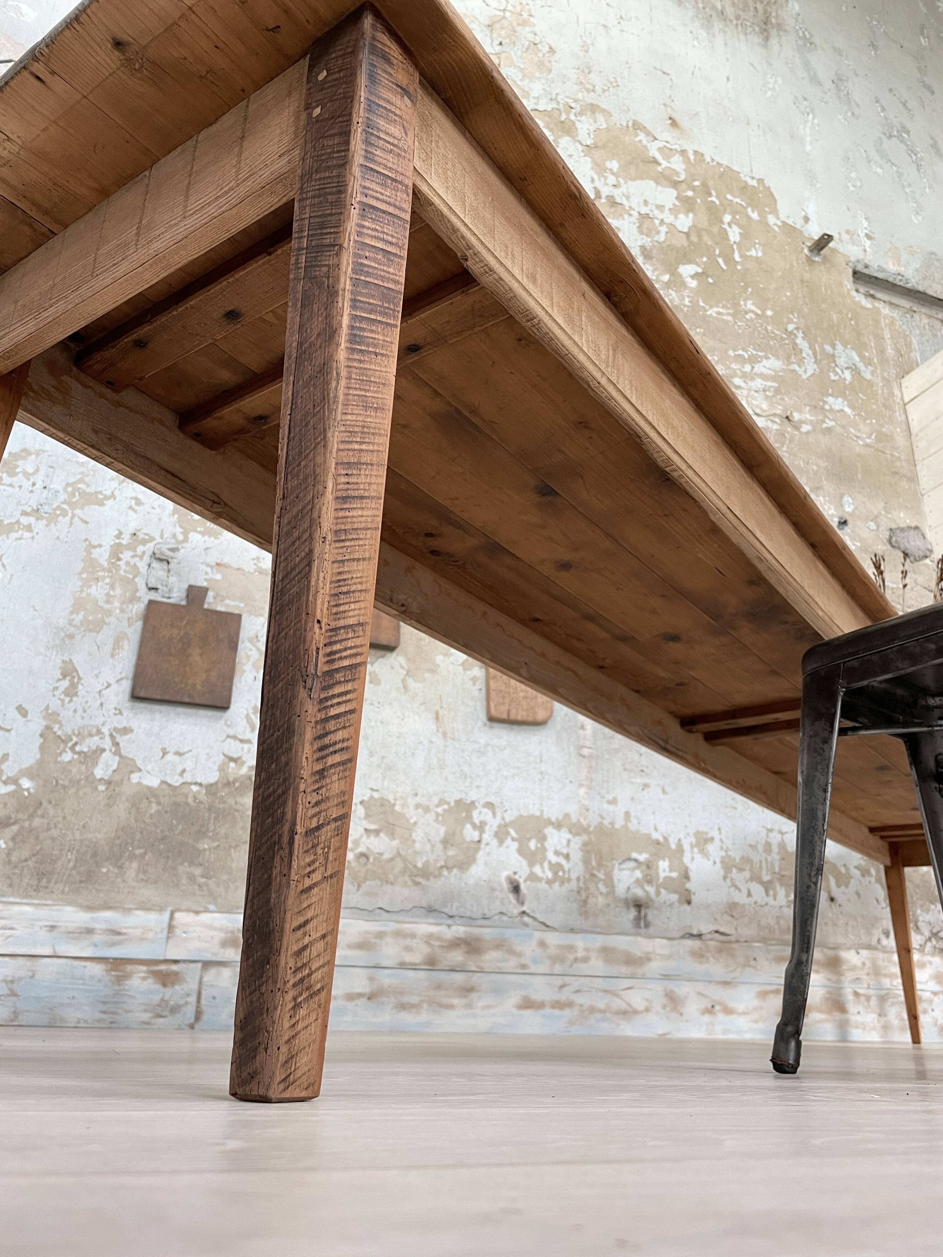 Vintage farmhouse table